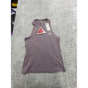 Adidas WTR‎ D4T Training Tank Top Fig Purple IX9420 Womens Small NWT
